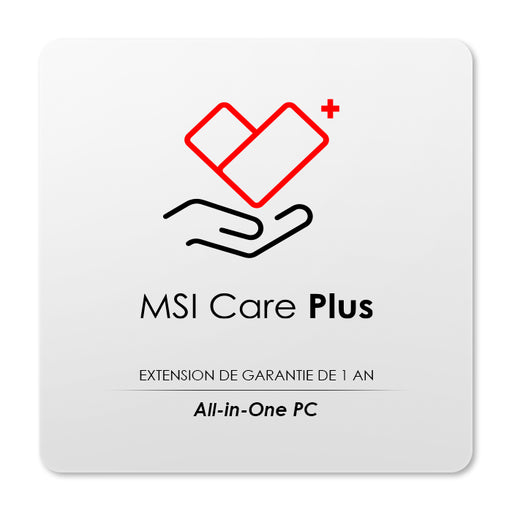 1 an - Extension de garantie pour PC tout-en-un - Boutique en ligne officielle de MSI France
