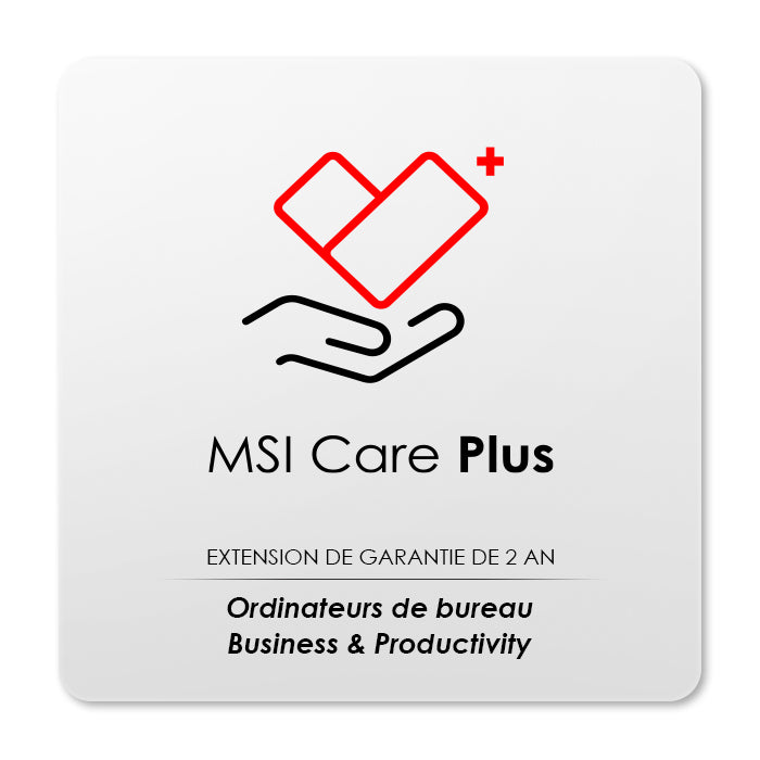 2 ans - Extension de garantie pour ordinateurs de bureau de série Cubi et PRO PD - Boutique en ligne officielle de MSI France
