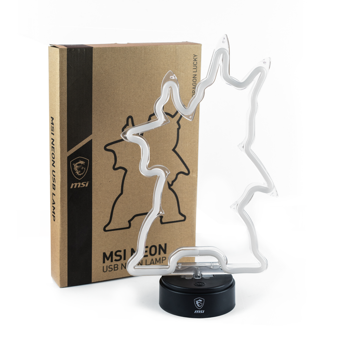 Lampe NEON USB LUCKY - Boutique en ligne officielle de MSI France